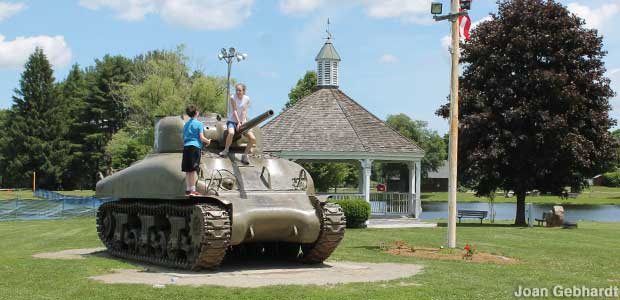 Patton Park tank.