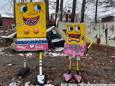 Sponge Boob and Sponge Barbie.