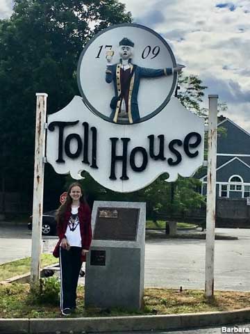 Toll House historical marker.