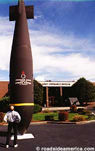 Big bruiser of a bomb, US Army Ordnance Museum.