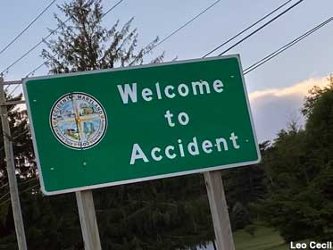 Welcome to Accident sign.