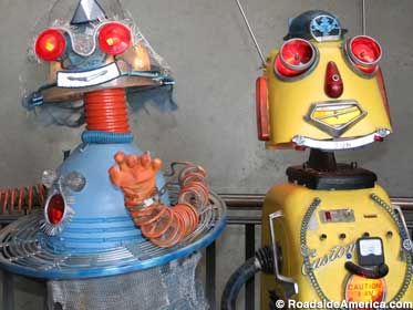Old School robots by DeVon Smith.