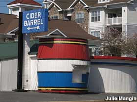 Cider Barrel.