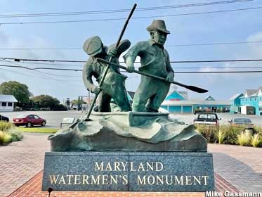 Maryland Watermen's Monument.