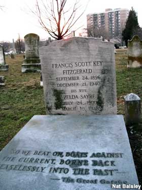 Francis Scott Key Fitzgerald grave.