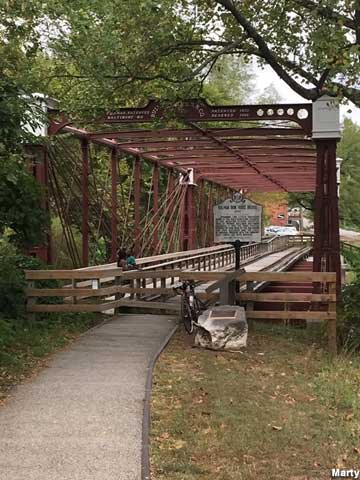 World's Oldest Surviving Wrought Iron Bridge.