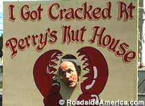 Cracked at Perry's Nut House.