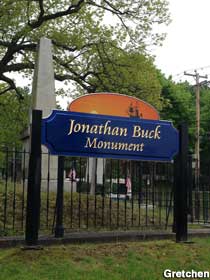 Jonathan Buck Monument.