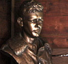 Lindbergh bust.