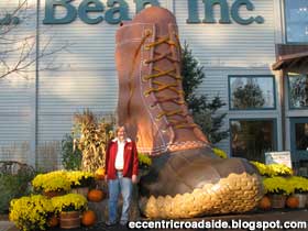 L.L. Bean boot.