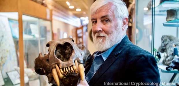 Mysterious creature and Loren Coleman, founder of the International Cryptozoology Museum.