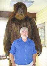 Loren Coleman and Bigfoot.
