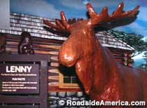 Lenny the Chocolate Moose