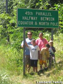 Lombardi Family on the 45th Parallel.