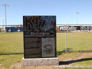 KISS concert monument.