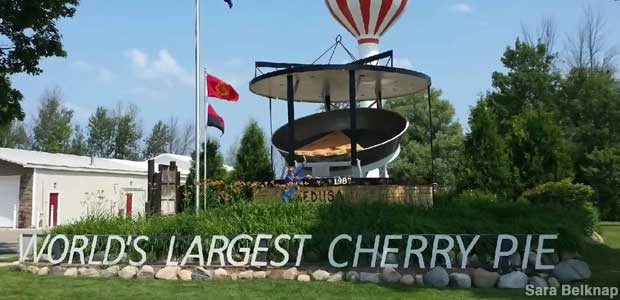 World's Largest Cherry Pie.
