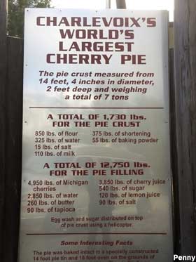 Largest Cherry Pie.