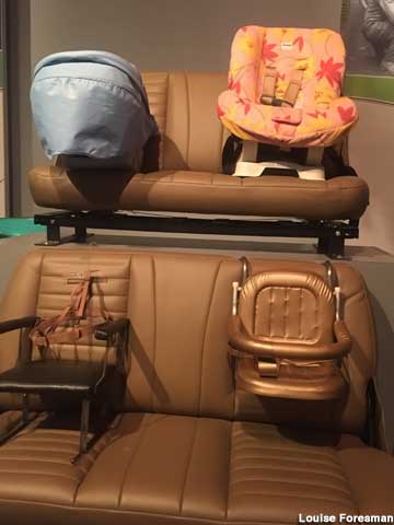 History of child car seats.