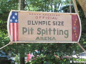 Olympic Size Pit Spitting Arena.