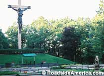 Giant Crucifix and Nun Doll Museum