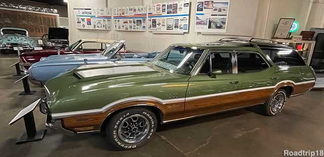 Olds station wagon.