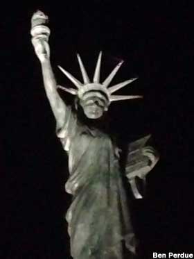 Liberty replica.