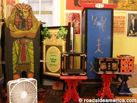 Exhibits at the Museum of Magic.