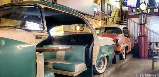 1950s Cars Made into Booths.