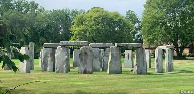 Front Lawn Stonehenge.