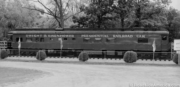 Presidential Railroad Car in 1985, pre-Terror.