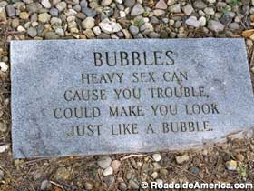Bubbles marker.