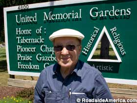 Ed Wensley, former owner of United Memorial Gardens.