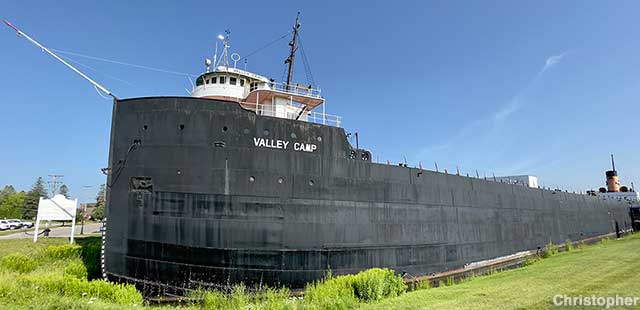 Valley Camp freighter.