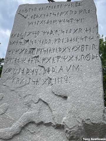 Runestone replica.