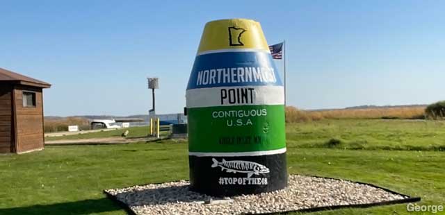 Northernmost Point monument.