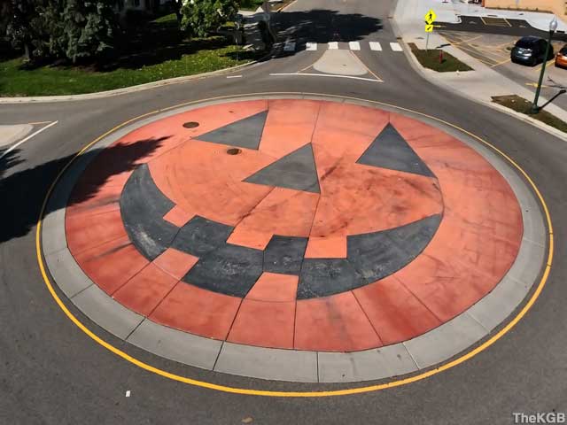 Pumpkin Roundabout.