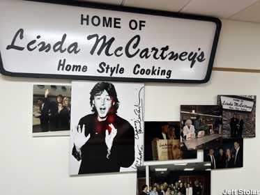 Linda McCartney's Meatless Frozen Entrees.