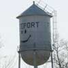 Freeport smiley water tower.