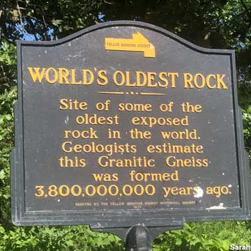 World's Oldest Rock.