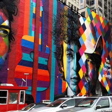Dylan mural.
