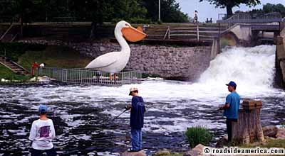World's Largest Pelican, Pelican Rapids, Minnesota