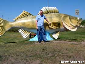 World's Largest Walleye.