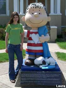 The Real Linus statue.