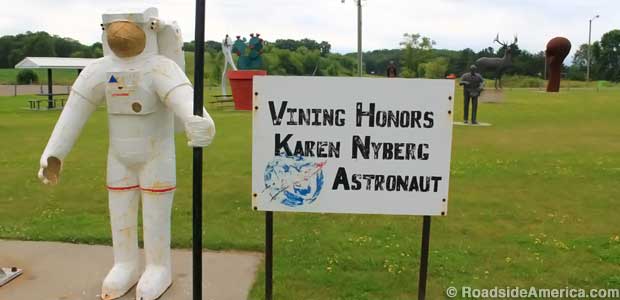 Astronaut Karen Nyberg.