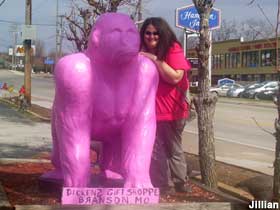 Pink gorilla.