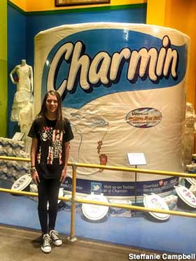World's Largest Roll of Toilet Paper.