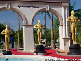 Fake Oscar statues.