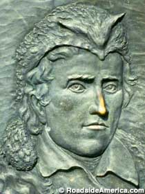 Daniel Boone plaque.