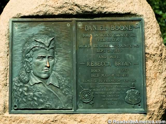 Daniel Boone's grave.
