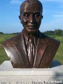 George Washington Carver talking bust.
